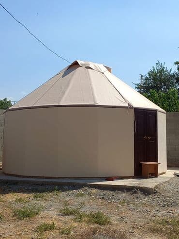 прикормочный кораблик с эхолотом и gps: Продажа юрты, Каркас Деревянный, 75 баш, Диаметр 5.5 метров — 1