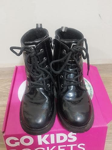 Балдардын кийим-кечелери жана бут кийимдери: Ботинки детские, 32 размер, пару раз одел ребенок осенью, весной стали — 4