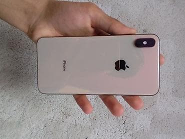 iphone 22: IPhone Xs Max, 64 ГБ, Золотой, Зарядное устройство, 76 % — 2