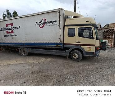 грузовой авто: Mercedes-Benz Atego тентованный грузовик - Марка/модель — 3