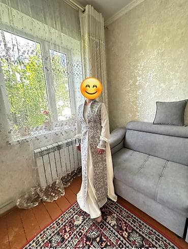 вечер: Продаю платье, надевала один раз, размер 46, подойдёт на кыз узатуу — 1