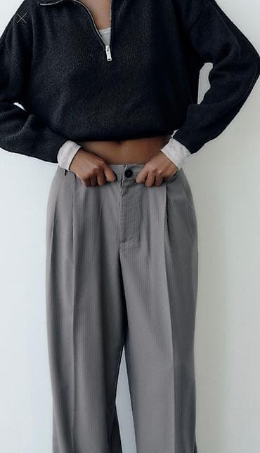 Личные вещи: Брюки Классические, Осень-весна, Новый, S, M — 4