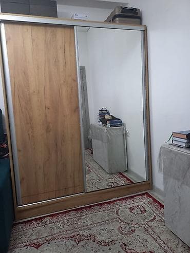 ширму ручной работы: Шкаф купе, Б/у, С зеркалом, Дерево — 6