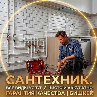 Монтаж и замена сантехники Больше 6 лет опыта
