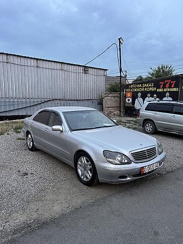 сетка мерседес: Mercedes-Benz S-Class: 2001 г., 5 л, Автомат, Бензин, Седан — 1