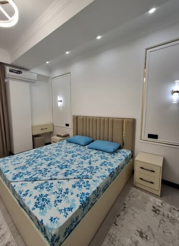 суточный квартира бишкеке: 2 комнаты, Душевая кабина, Постельное белье, Кондиционер — 1