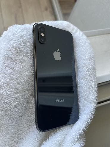 iphone cable: IPhone Xs, Б/у, 256 ГБ, Space Gray, Чехол, 69 % — 2
