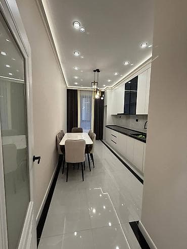 kyrgyz: 2 комнаты, 77 м², Элитка, 2 этаж, Дизайнерский ремонт — 2