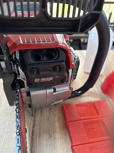 Пилы: Бензопила D-MAX DM-6200 - Шина 24" (60 см) - Цепь: шаг .325", толщина — 5