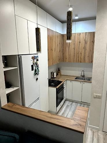 2 комнаты, 47 м², Асанбай мкр Элитка, 3 этаж, Евроремонт — 5