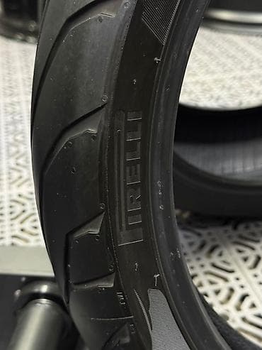 покрышка мото: Шины 190 / 55 / R 17, Лето, Б/у, Комплект, Китай, Pirelli — 2