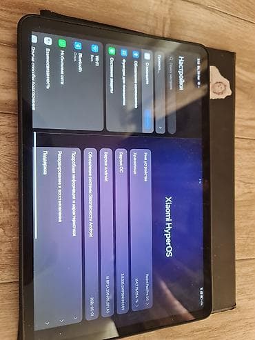 широкий монитор: Планшет, Redmi, память 256 ГБ, 12" - 13", 5G, Б/у, Классический цвет - Серебристый — 1