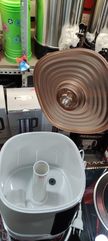 серверная: Увлажнитель воздуха Ультразвуковой, Настольный, Сенсорное управление, Таймер, Ароматизация воздуха — 4