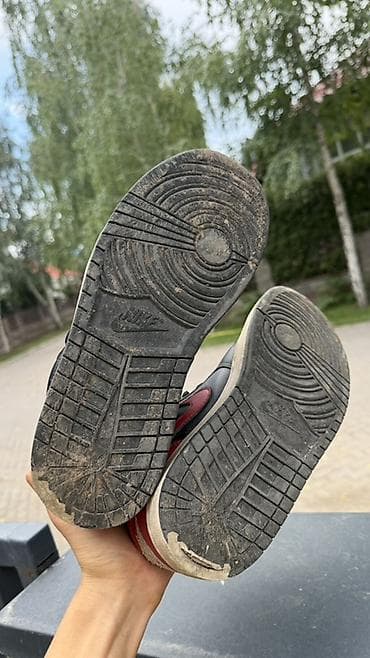 low: Кроссовки Nike Air Jordan 1 Low (модель 55) в классической расцветке — 6