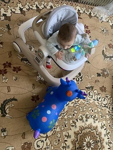 Детские ходунки: Детские ходунки Baby Walker Особенности: - мягкое сиденье со спинкой; — 1