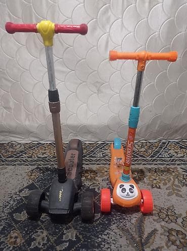 Детский самокат, Трёхколёсный