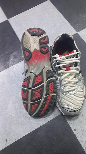 в полоску: Кроссовки ASICS GEL - Легкий дышащий верх из сетки с вставками из — 1