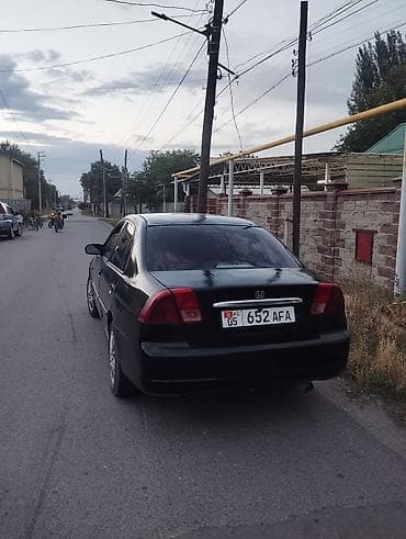 комбинированная: Honda Civic: 2001 г., 1.7 л, Механика, Бензин, Седан — 2