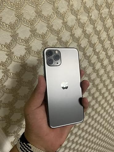 айклауде: IPhone 11 Pro, Б/у, 64 ГБ, Matte Space Gray, Защитное стекло, 100 % — 1