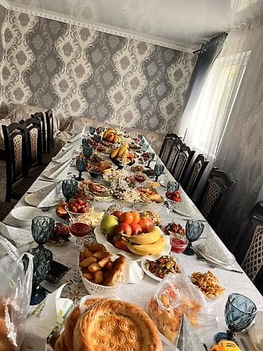 квартира сутки ош 3х комнатах: Продаётся жилой дом в селе Кунтуу дача с участком и благоустроенным — 4