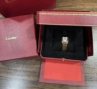 Классические часы часы, Cartier, Золото, Швейцария, Оригинал, Женские