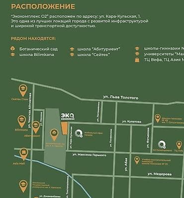 Батирлер: 2 бөлмө, 74 м², Алтын чарчы Элитка, 14 кабат, ПСО (өз алдынча бүтүрүү) — 5
