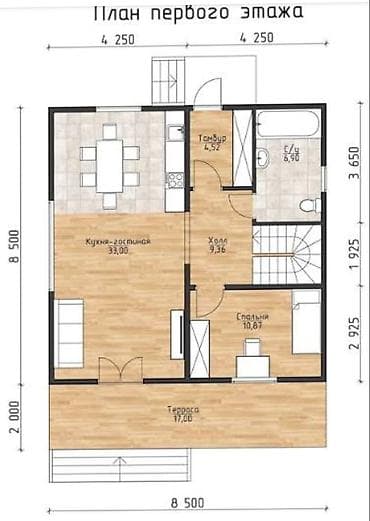салома саман: Барнхаус и A‑frame (дом-шале треугольной формы) — проектирование и — 7