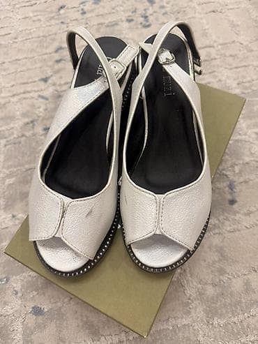 Жеке буюмдар: Босоножки на танкетке Luna Piu - Модель: открытый мыс, закрытая — 3