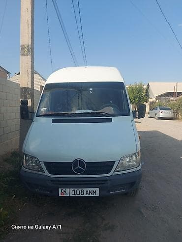 Mercedes-Benz Спринтер: 2004 г., 2.7 л, Механика, Дизель, Фургон at lalafo.kg Mercedes-Benz Спринтер: 2004 г., 2.7 л, Механика, Дизель, Фургон