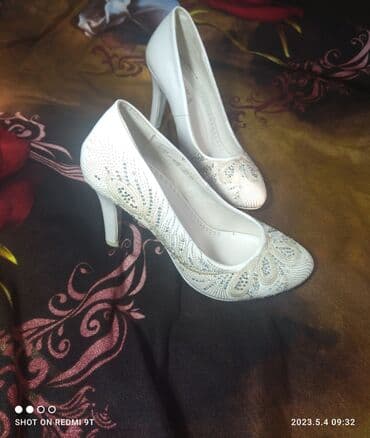 белорусская обувь для проблемных ног бишкек: Туфли, 34.5, AIMEINI, Б/у, цвет - Белый — 1