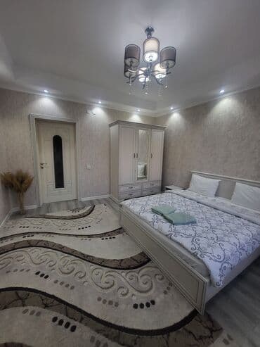 южные микрорайоны бишкека: 2 комнаты, Бытовая техника, Домофон, Интернет, Wi-Fi — 4