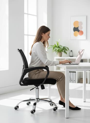 💥Офисное операторское кресло Chairman 1 используется для персонала в