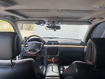 golf 3: Mercedes-Benz S-class AMG: 2003 г., Седан — 6