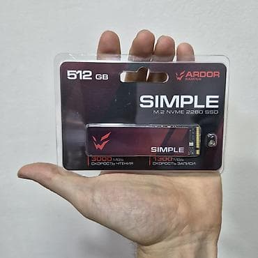 Накопитель для ПК, Новый, SSD, 512 ГБ, Для ПК
