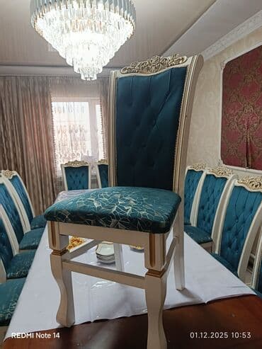 столовая буфет: Стул для зала, Б/у, Другой тип — 2