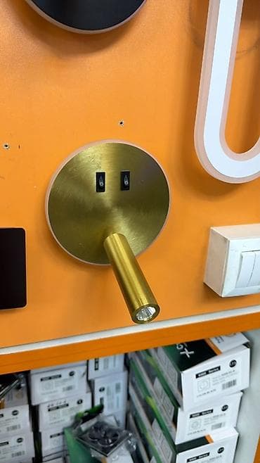 study lamp: Настенный светильник/бра с направленным светом. - Тип: светодиодный — 1
