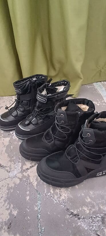 осеняя обувь: Сапоги ботинки — 5