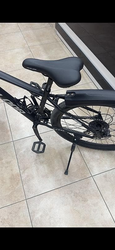 r13 175: Горный велосипед PANLOR (надпись на раме), черный цвет. - Рама — 3