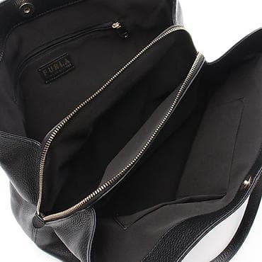 Зер буюмдар: Сумка Furla, черная, из натуральной зернистой кожи. Сумка абсолютно — 9