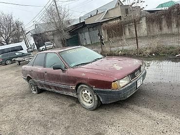 Audi 80: 1990 г., 1.6 л, Механика, Бензин, Седан