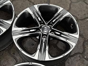 Диски: Литые Диски R 18 Kia, Комплект, отверстий - 5, Б/у — 6