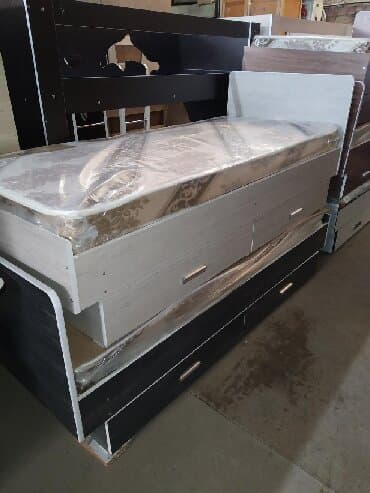 двухъярусный кровать для взрослых: Кровать новый односпальные из российского ламината — 1