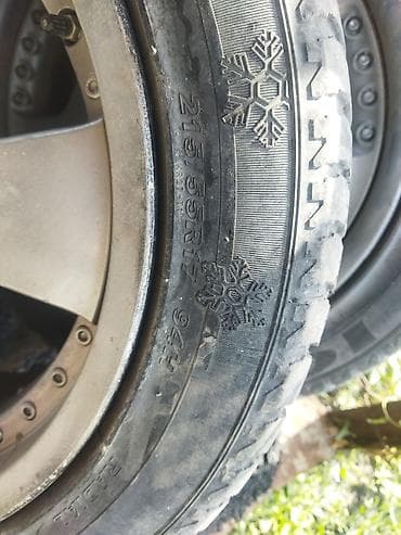 17: Колеса в сборе 215 / 55 / R 17, Всесезонная, Б/у, Комплект, Легковые, Литые, отверстий - 5 — 5
