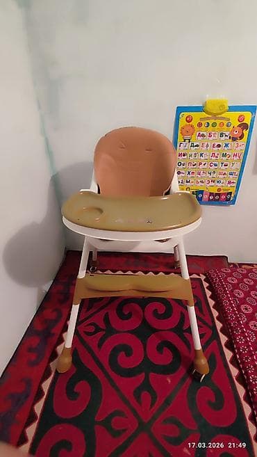 Стульчики для кормления: Детский стульчик для кормления. - Эргономичное сиденье с высокой — 2