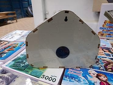 копилки из гипса: Копилка Боз үй (Юрта)с национальным орнаментом - Форма: домик/юрта с — 4