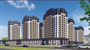 1 комната, 46 м², Ак-Орго ж/м Элитка, 5 этаж, Евроремонт