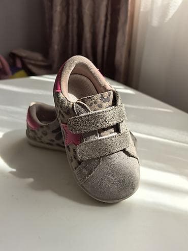 кожанные кеды: Детские кроссовки/кеды для девочки - Материал верха: натуральная — 4