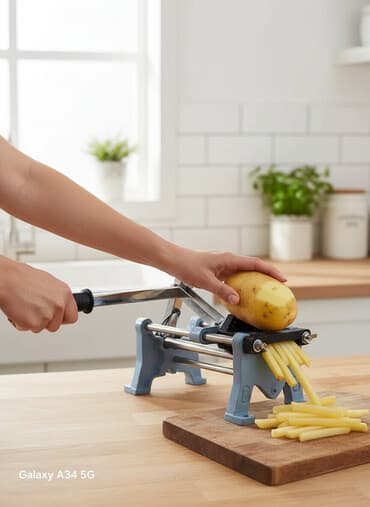 тесто резка: Маркова резка той ашка сабизтуураганга жана картошка фири фасфуттарга — 1