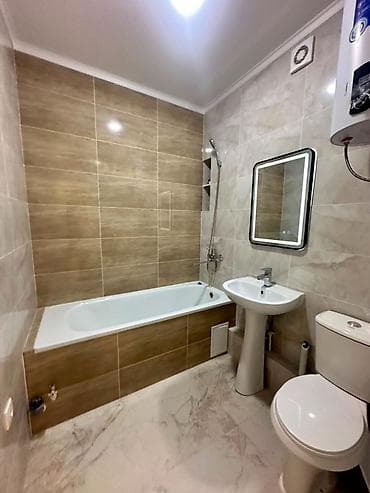 Квартиры: 1 комната, 54 м², ул. Алматинка / Чуй Элитка, 8 этаж, Дизайнерский ремонт — 6