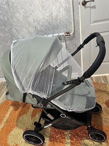 бир: Прогулочная коляска Teddy Baby (цвет: серо‑зеленый) - Легкая складная — 6